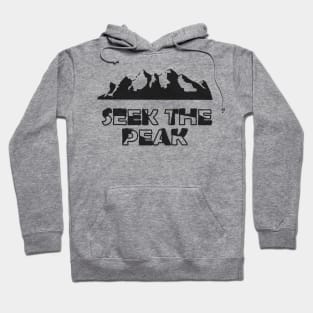 Climbing - Seek the peak Hoodie